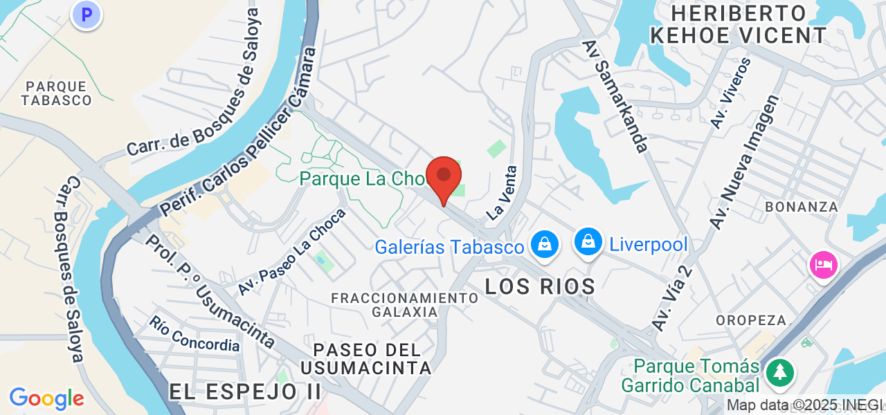 Mapa de la ubicación más cercana